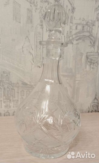 Графин хрустальный