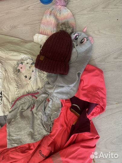 Пакет одежды для девочки 98-104 и обувь 26-27