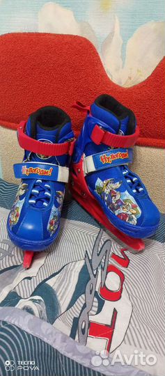 Коньки детские раздвижные