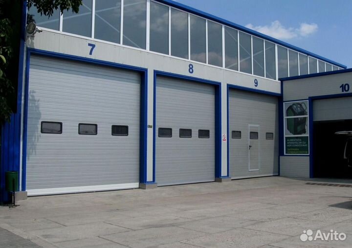 Секционные ворота. Гаражные и промышленные