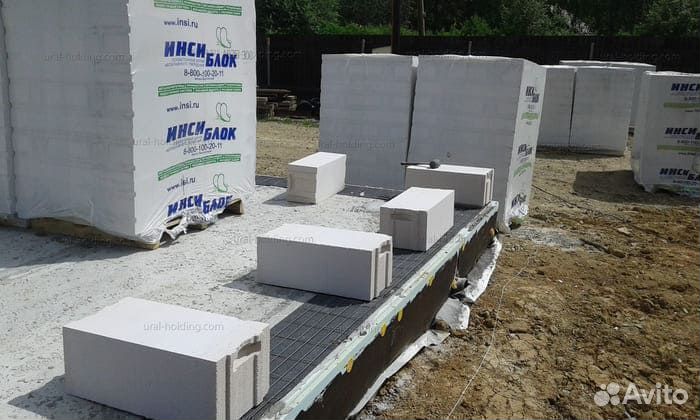 Газоблок инси 100 D- 500 B 2,5