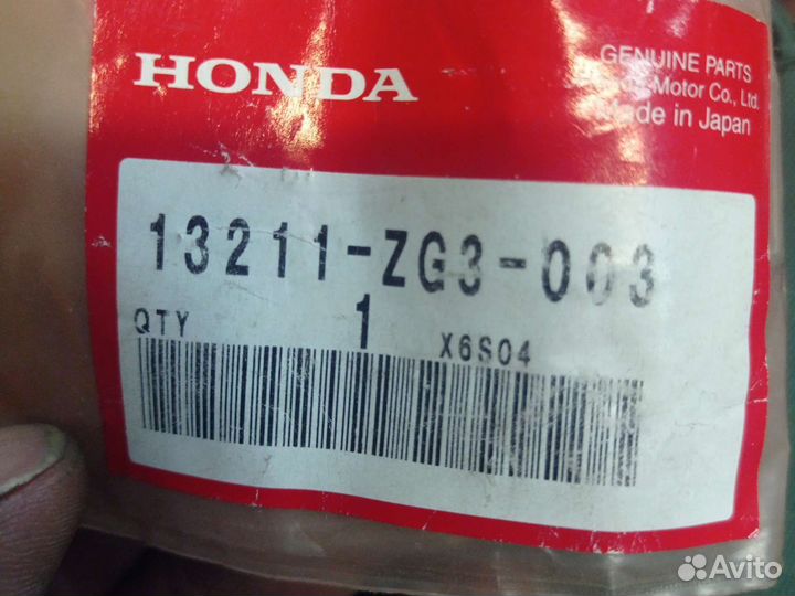 Полу вкладыш шатунный Honda