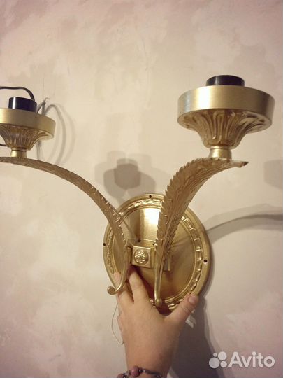 Светильник бра сталинский ампир, СССР, 4 шт