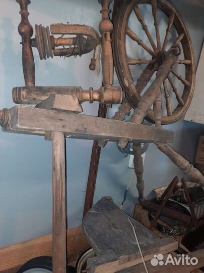 Прялка старинная к.19 - нач 20-го века