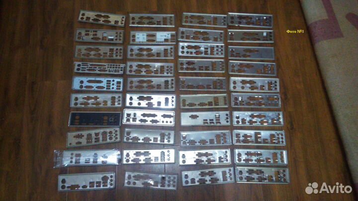 Заглушки для материнских плат и корпусов