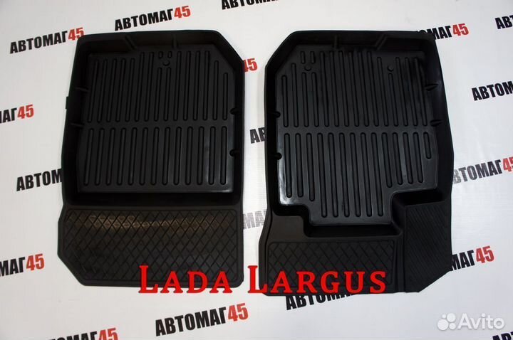 Ковры салона передние LADA Largus 2шт