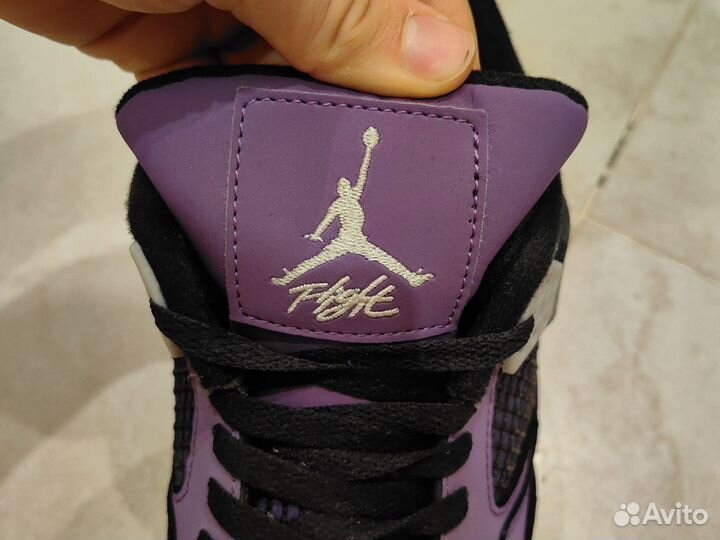 Nike air jordan 4 purple