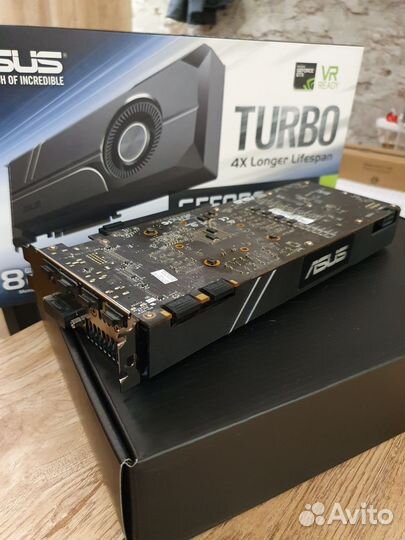 Видеокарта gtx 1080 asus turbo