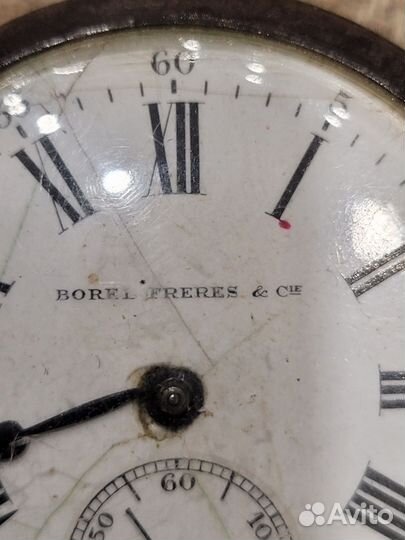 Старинный карманные часы borel freres (n-2)