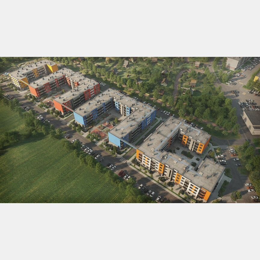 2-к. квартира, 55,7 м², 4/4 эт.