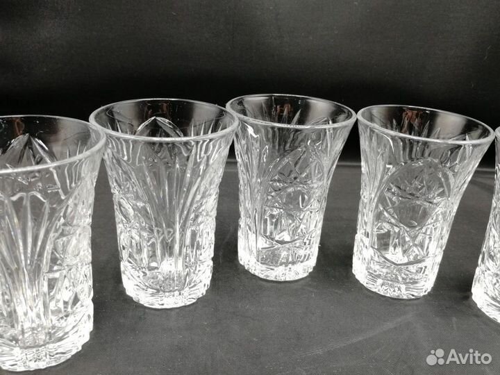 Хрустальные стопки хрусталь набор 5 шт. / 100 мл