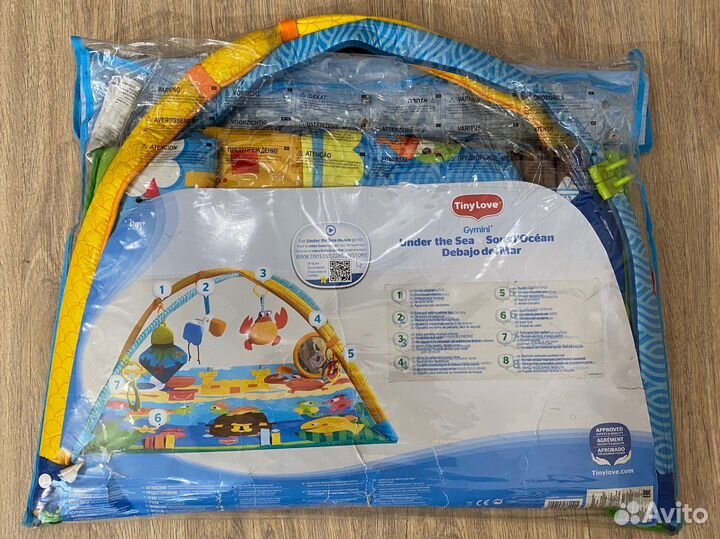 Развивающий коврик tiny love