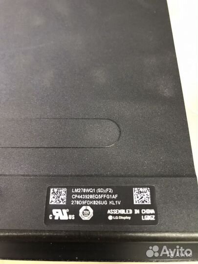 Матрица Apple iMac 27 LM270WQ1(SD)(F1) (SD)(F2)