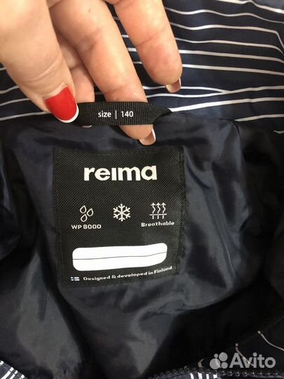 Куртка Reima tec новая демисезонная 80 гр 140