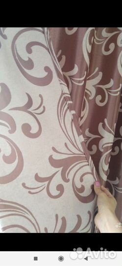 Комплект шторы и покрывало