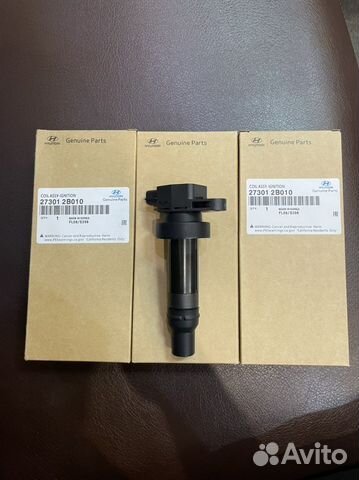 Катушка зажигания solaris rio