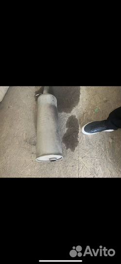 Глушитель volkswagen polo liftbek 2022