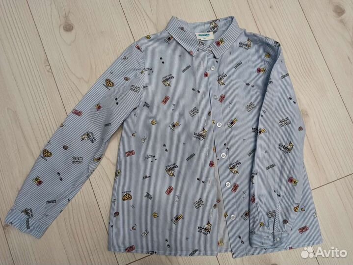 Рубашки на девочку 122-128