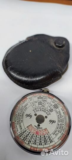 Механический календарь с 1969 по 1990 г