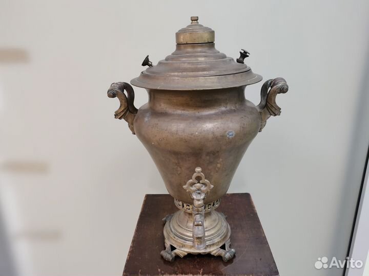 Самовар дуля репа Воронцовы 19 век Россия томпак