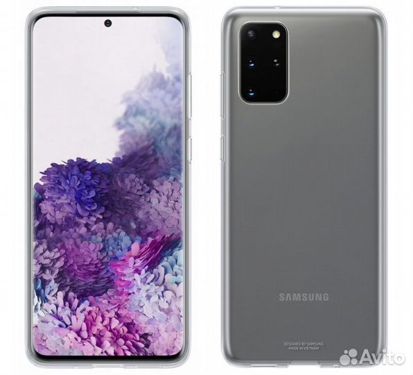 Оригинал Чехол Clear Cover для Samsung S20 Plus