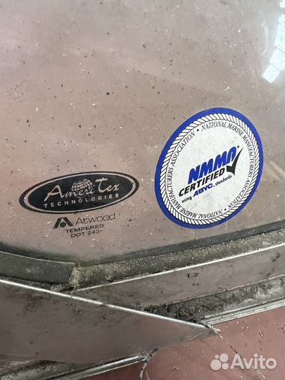 Комплект ветрового стекла на катер