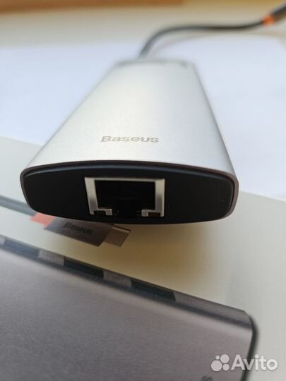 Хаб разветвитель Baseus 6 в 1 Type-C Hub BS-OH100