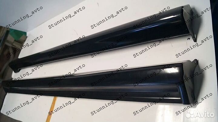 Накладки на пороги Mitsubishi Lancer 9 2.0 S2146