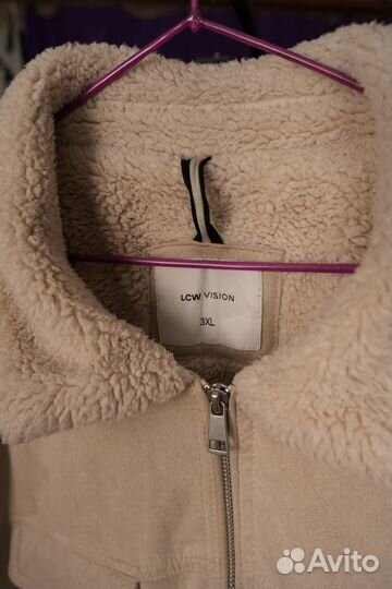 Утепленная гладкая куртка c мехом мужская LC Waiki