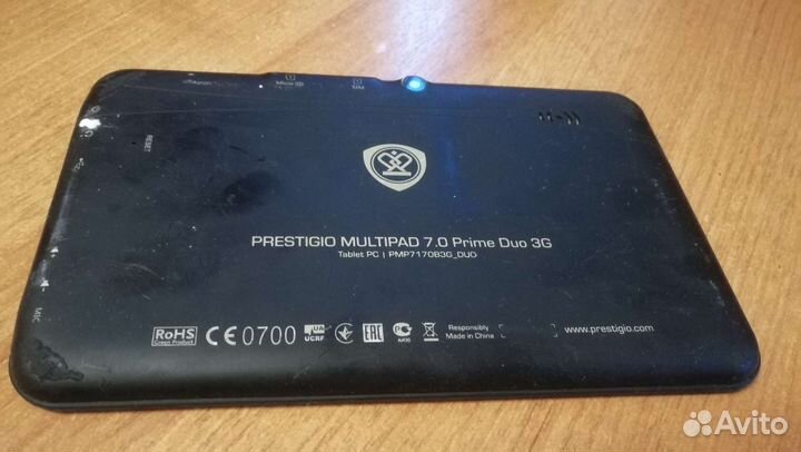 Планшет prestigio на запчасти