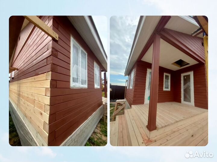 Шлифовка и покраска срубов,домов,бань