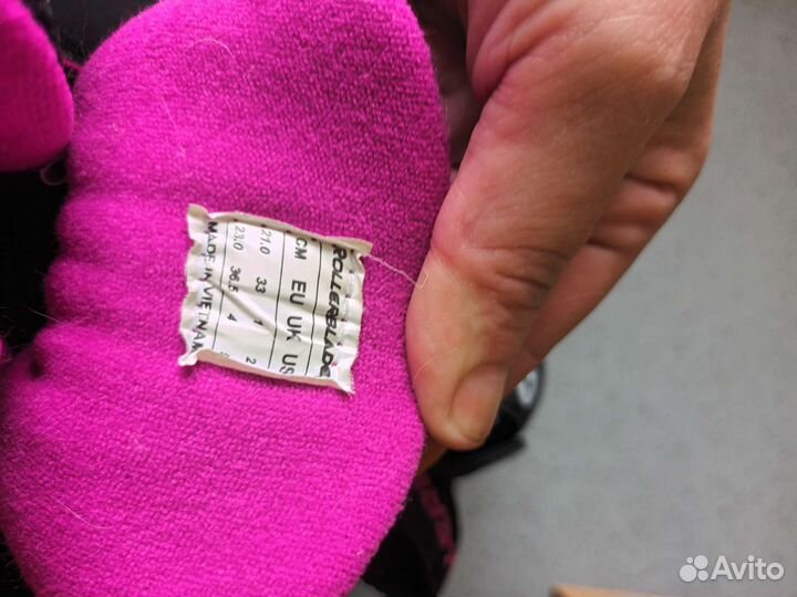 Роликовые коньки rollerblade, раздвижн