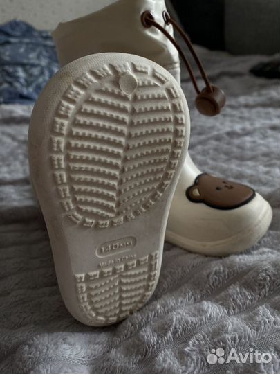 Детские резиновые сапоги