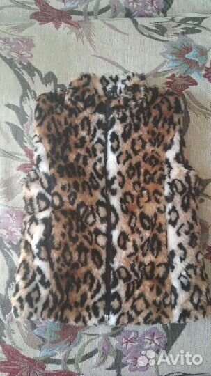 Жилет детский искусственный мех