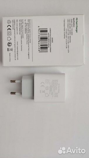 Зарядное устройство 20w Ugreen