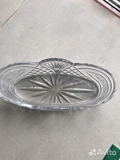 Хрустальная ваза