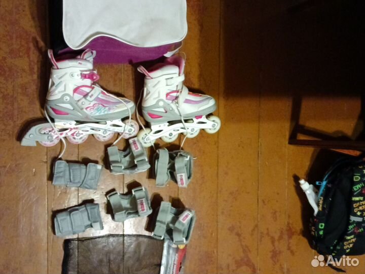 Ролики детские бу 36-41 размер