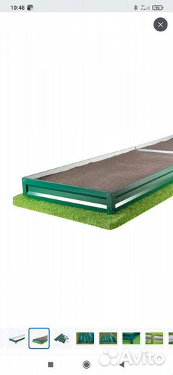 Грядка оцинкованная с полимерным покрытием