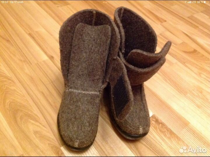 Валенки на липучках