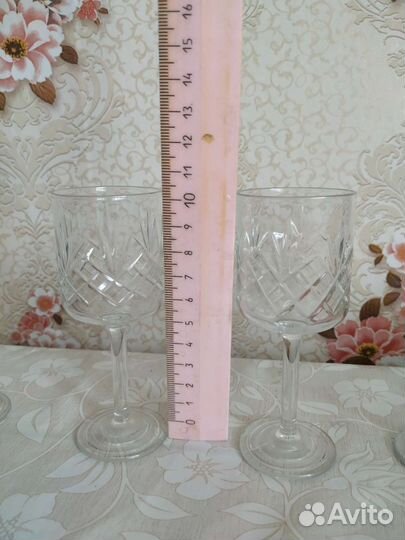 Рюмки, лафитники, стаканы, бокалы СССР