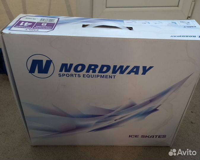 Коньки женские nordway 41 размер