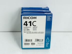 Картриджи гелевые Ricoh тип GC 41C новые