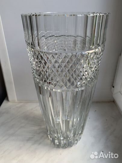 Хрустальная ваза для цветов СССР