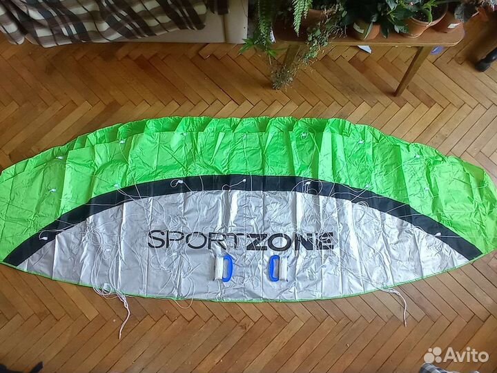 Кайт учебный 2.5 метра новый