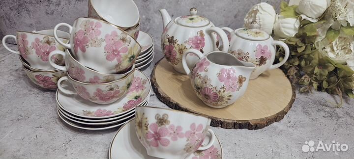 Чашка Arccroc France/Чайный сервиз лфз 1960 г