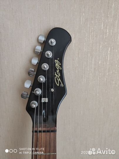 Электрогитара с усилителем бу