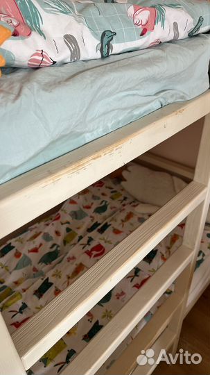 Детская двухярусная кровать