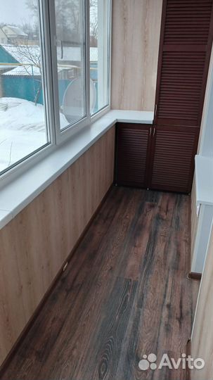 Ремонт, отделка балконов и лоджий под ключ