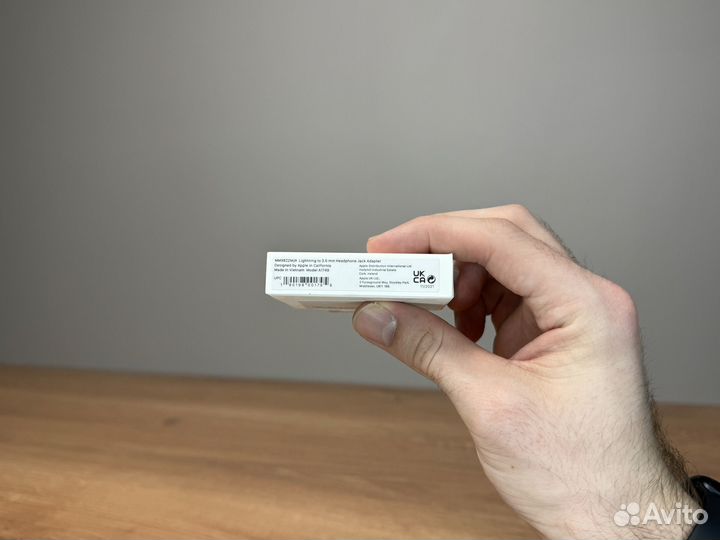 Переходник Apple lightning to 3.5 mm (MMX62)