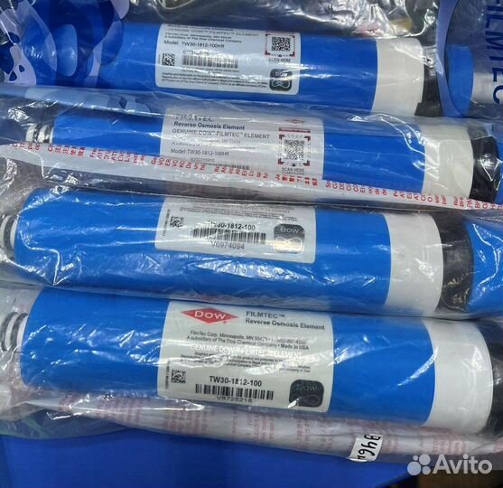 Мембрана filmteck TW30-1812-100HR QR-код